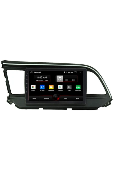 EXVOL Hyundai Elentra 2018-2020 Android Multimedya Carplay 10 Inc Hd Ips Ekran 2gb/32gb Kamera Hediyeli