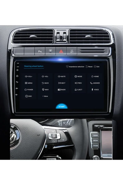 EXVOL Volkswagen Polo 7 Android 12 Multimedya Carplay 2gb/32gb 9 Inc Hd Ips Ekran Park Kamerası Hediyeli - 5