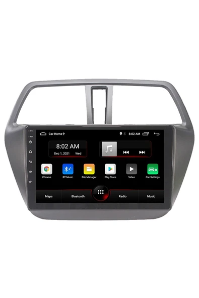 EXVOL Suzuki S Cross Android Multimedya Carplay 9 Inc Hd Ips Ekran 2/32gb Kamera Hediyeli