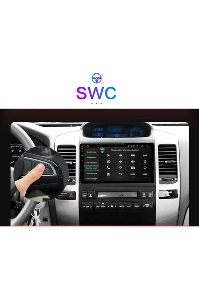 EXVOL TOYOTA PRADO 2004-2009 ANDROİD MULTİMEDYA CARPLAYLİ 9 İNC HD IPS EKRAN 2GB/32GB KAMERA HEDİYELİ - Resim 5