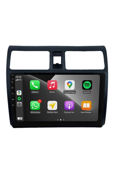 EXVOL SUZUKİ SWİFT 2006-2010 ANDROİD MULTİMEDYA CARPLAYLİ 9 İNC HD IPS EKRAN 4GB/64GB KAMERA HEDİYELİ ürün görseli