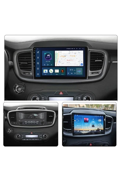 EXVOL KİA SORENTO 2015-2017 ANDROİD MULTİMEDYA CARPLAYLİ 9 İNC HD IPS EKRAN 2GB/32GB KAMERA HEDİYELİ - Resim 2