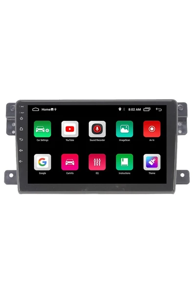 EXVOL Suziki Grand Vitara 2005-2014 Android Multimedya Carplay 9 Inc Hd Ips Ekran 2/32gb Kamera Hediyeli - 3