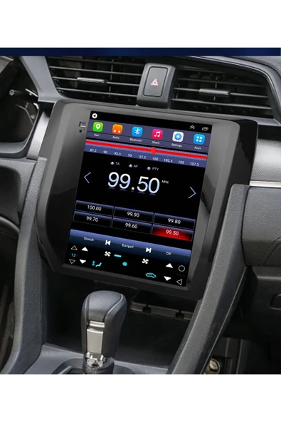 EXVOL HONDA CİVİC FC 5 ANDROİD TESLA MULTİMEDYA 2GB/32GB HD IPS EKRAN KAMERA HEDİYELİ - 7
