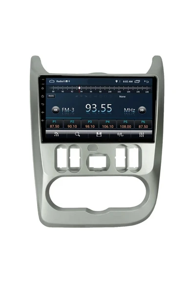 EXVOL DACİA LOGAN ANDROİD MULTİMEDYA CARPLAY 9 İNC HD IPS EKRAN 2GB/32GB KAMERA HEDİYELİ - 7