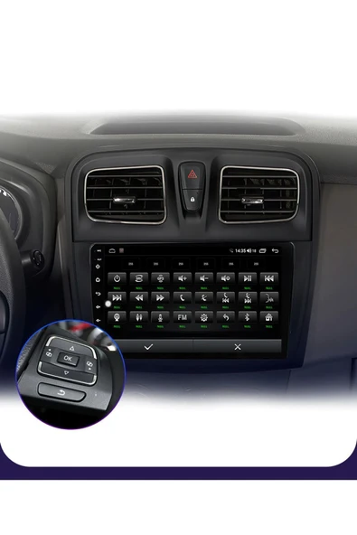 EXVOL RENAULT SYMBOL 2013-2020 ANDROİD MULTİMEDYA CARPLAY 9 İNC HD IPS EKRAN 4GB RAM /64GB KAMERA HEDİYELİ - 4