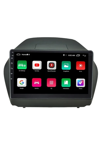 EXVOL HYUNDAİ İX35 ANDROİD MULTİMEDYA CARPLAY 9 İNC HD IPS EKRAN 2/64GB KAMERA HEDİYELİ - 3