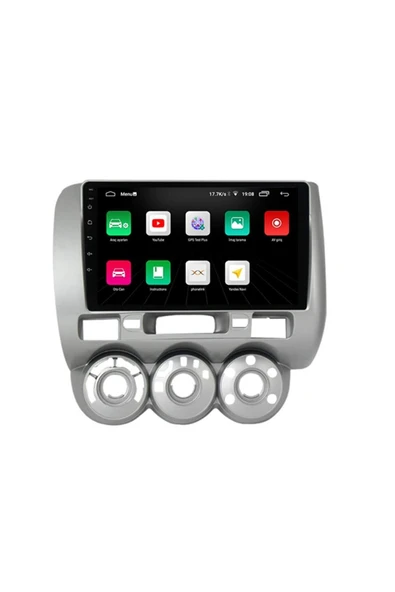 EXVOL Honda City Jazz Android Multimedya Carplay 9 Inc Hd Ips Ekran 2gb Ram /32gb Kamera Hediyeli - 4