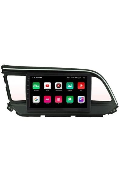 EXVOL Hyundai Elentra 2018-2020 Android Multimedya Carplay 10 Inc Hd Ips Ekran 4gb/64gb - Resim 2