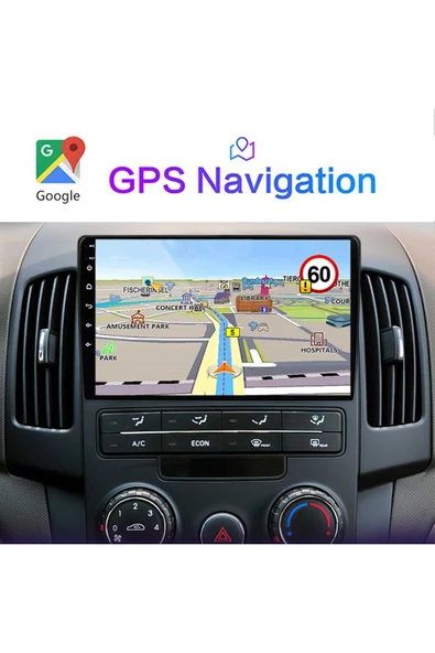 EXVOL Hyundai I30 2006-2011 Android Multimedya Carplay 9 Inc Hd Ips Ekran 4gb/64gb Kamera Hediyeli - Resim 7