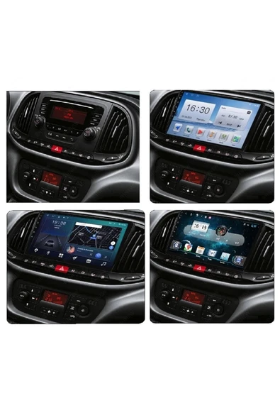 EXVOL FİAT DOBLO 2015+2022 ANDROİD 4GB/64GB MULTİMEDYA CARPLAY 9 İNC HD IPS EKRAN + PARK KAMERASI HEDİYELİ - Resim 8