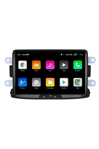 EXVOL RENAULT DACİA DUSTER SYMBOL SANDERO UYUMLU ANDROİD MULTİMEDYA 2/32GB CARPLAYLİ HD IPS EKRAN - 5