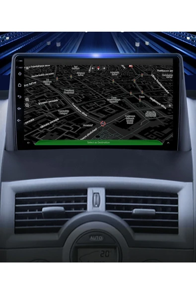 EXVOL Renault Megane 2 Android Multimedya Carplay 9 Inc Hd Ips Ekran 2/32gb Kamera Hediyeli - Resim 7