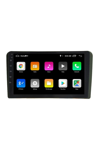 EXVOL Audi A3 2003-2013 Android Multimedya Carplay 9 Inc Hd Ips Ekran 4gb/64gb Kamera Hediyeli - Resim 3