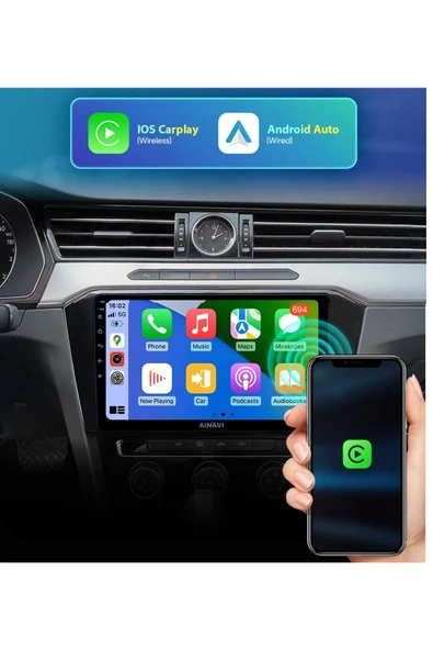 EXVOL Volkswagen Passat B8 Android Multimedya 2gb/32gb Carplay 10 Inc Hd Ips Ekran Park Kamerası Hediye - Resim 3