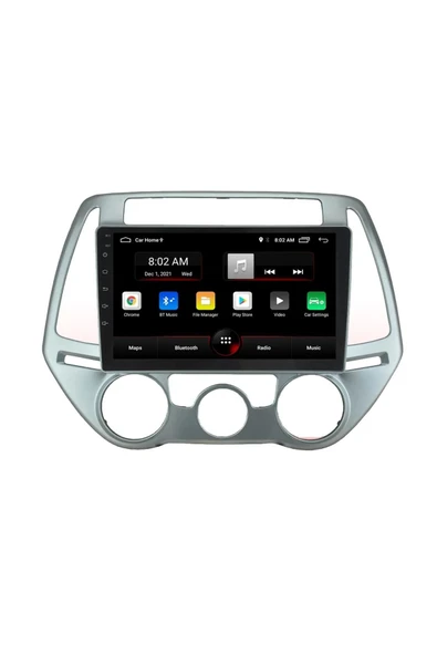EXVOL HYUNDAİ İ20 2010-2014 ANDROİD MULTİMEDYA CARPLAYLİ 9 İNC HD IPS EKRAN 4GB/64GB KAMERA HEDİYELİ - 3