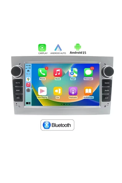 EXVOL OPEL CORSA ASTRA H VECTRA ZAFİRA ANDROİD MULTİMEDYA 2GB/32GB CARPLAY IPS EKRAN KAMERA HEDİYELİ