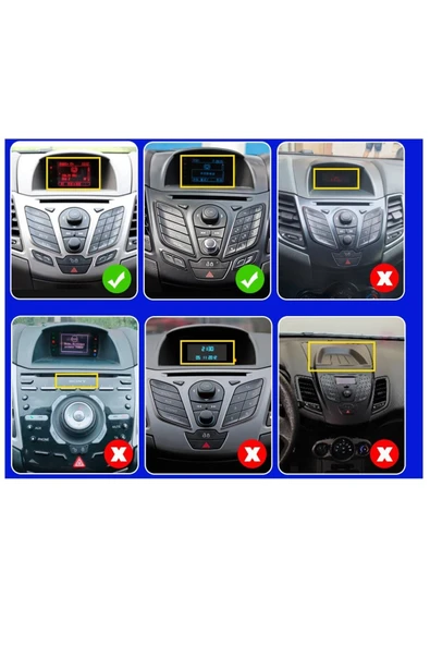 EXVOL Ford Fiesta 2009-2018 Android Multimedya Carplay 9 Inc Hd Ips Ekran 4gb/64gb Kamera Hediyeli - 5