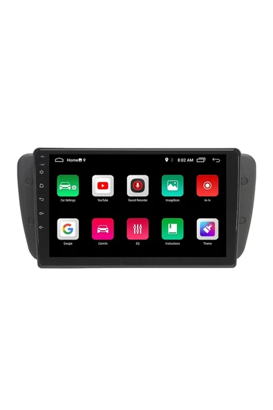 EXVOL SEAT İBİZA 2009-2016 ANDROİD MULTİMEDYA CARPLAYLİ 9 İNC HD IPS EKRAN 2GB/32GB KAMERA HEDİYELİ - 8