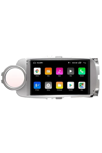 EXVOL Toyota Yaris Android Multimedya Carplay 9 Inc Hd Ips Ekran 2/32gb Kamera Hediyeli - Resim 5