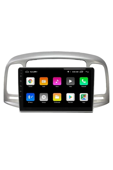 EXVOL Hyundai Accent Era Android Multimedya Carplay 9 Inc Hd Ips Ekran 2/32gb Kamera Hediyeli - Resim 3
