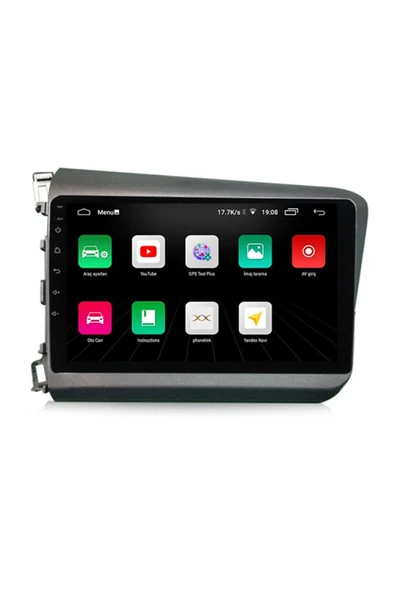 EXVOL HONDA CİVİC FB7 ANDROİD 11 MULTİMEDYA 4GB/64GB HD IPS 9 İNC EKRAN PARK KAMERASI HEDİYELİ - 2
