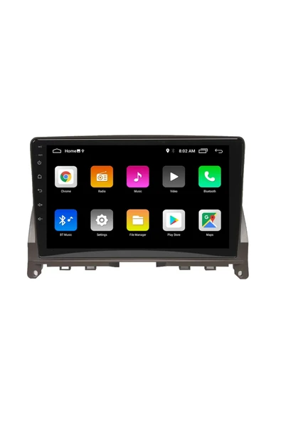 EXVOL MERCEDES BENZ C CLASS ANDROİD MULTİMEDYA CARPLAY 9 İNC HD IPS EKRAN 4GB/64GB KAMERA HEDİYELİ - 8