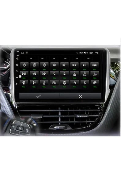 EXVOL Peugeot 208-2008 Android Multimedya 10 Inc Hd Ips Ekran 2gb/32gb Kamera Hediyeli - 7