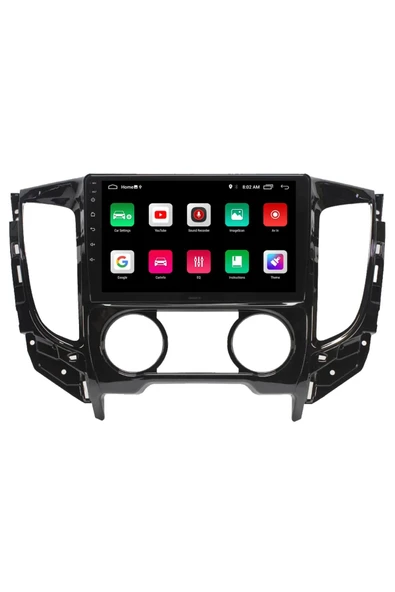EXVOL MİTSUBİSHİ L200 ANDROİD 14 MULTİMEDYA 4GB RAM/64GB CARPLAY 9 İNC HD IPS EKRAN PARK KAMERASI HEDİYELİ - Resim 3