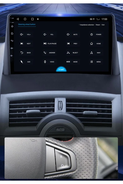 EXVOL Renault Fluance Android Multimedya Carplay 9 Inc Hd Ips Ekran 2/32gb Kamera Hediyeli - Resim 6