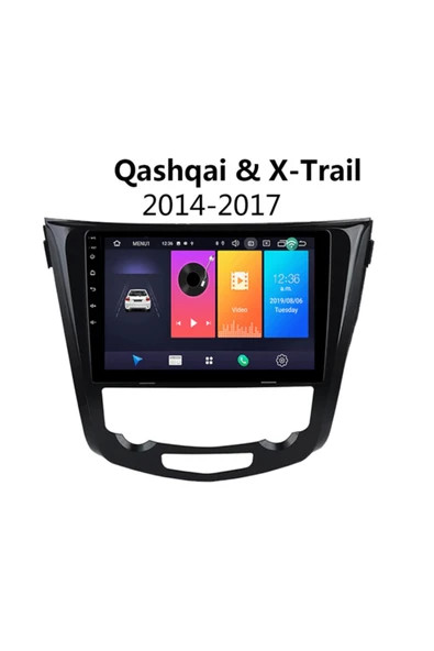 EXVOL Nissan Qashqai X-trail Android 2gb/32gb Multimedya 10.1 Inc Hd Ips Ekran Park Kamerası Uyumlu - Resim 2