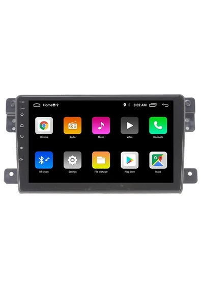 EXVOL Suziki Grand Vitara 2005-2014 Android Multimedya Carplay 9 Inc Hd Ips Ekran 2/32gb Kamera Hediyeli - 7