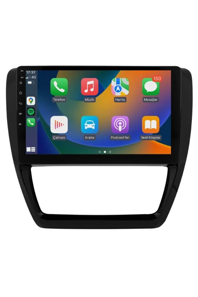 EXVOL VOLKSWAGEN JETTA MULTİMEDYA 10 İNC HD IPS EKRAN 4GB/64GB ANDROİD 12 SÜRÜM PARK KAMERASI HEDİYELİ