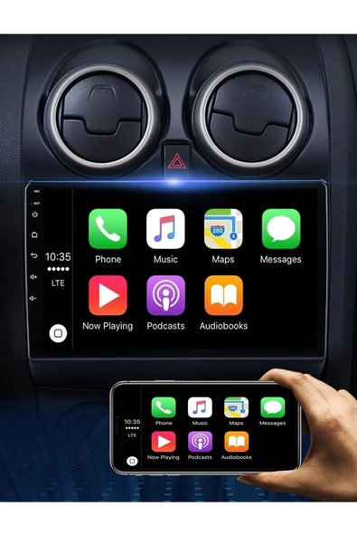 EXVOL Nissan Qashqai 2006-2014 Android Multimedya Carplay 9 Inc Hd Ips Ekran 4gb/64gb Kamera Hediyeli - Resim 7