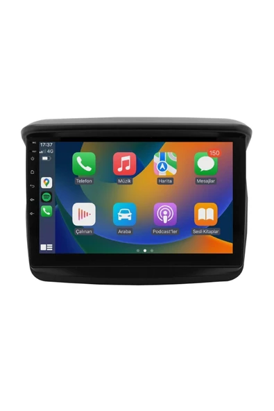 EXVOL Mitsubishi L200 2008-2016 Android Multimedya Carplay 9 Inc Hd Ips Ekran 2/32gb Kamera Hediyeli