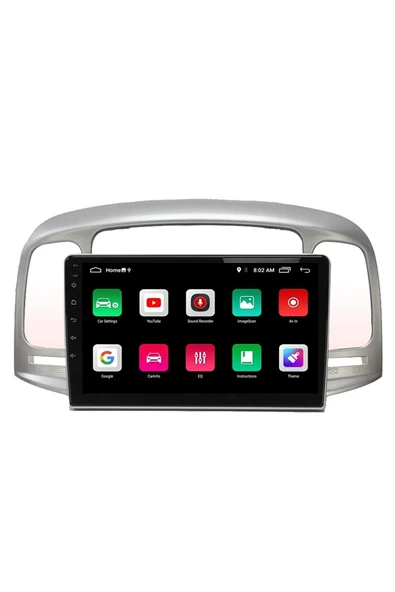 EXVOL Hyundai Accent Era Android Multimedya Carplay 9 Inc Hd Ips Ekran 4gb/64gb Kamera Hediyeli - Resim 4