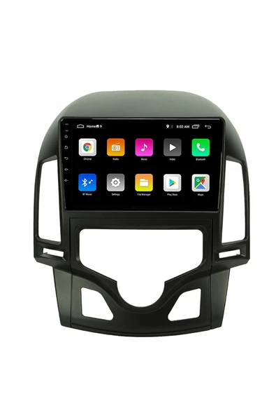 EXVOL Hyundai I30 2006-2011 Android Multimedya Carplay Dijital Kılima 9 Inc Hd Ips 2/32gb Kamera Hediyeli - Resim 3