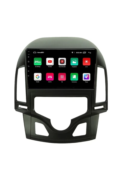 EXVOL Hyundai I30 2006-2011 Android Multimedya Carplay Dijital Kılima 9 Inc Hd Ips 2/32gb Kamera Hediyeli - Resim 4