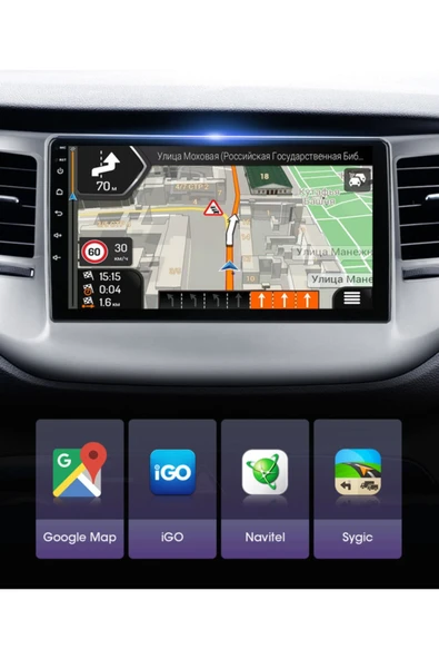 EXVOL Hyundai Tuscon Android 12 Multimedya Carplay 2gb/32gb 9 Inc Hd Ips Ekran Park Kamerası Hediyeli - Resim 7