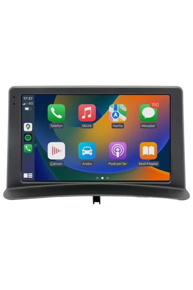EXVOL RENAULT CLİO 3 ANDROİD MULTİMEDYA CARPLAYLİ 9 İNC HD IPS EKRAN 4GB/64GB KAMERA HEDİYELİ