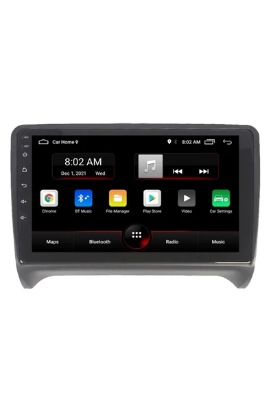 EXVOL AUDİ TT MULTİMEDYA CARPLAY 9 İNC HD IPS EKRAN 4GB/64GB KAMERA HEDİYELİ ürün görseli