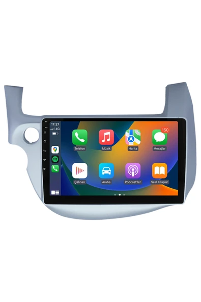 EXVOL Honda Jazz 2008 -2014 Android Multimedya 10 Inc Hd Ips Ekran 2/32gb Kamera Hediyeli