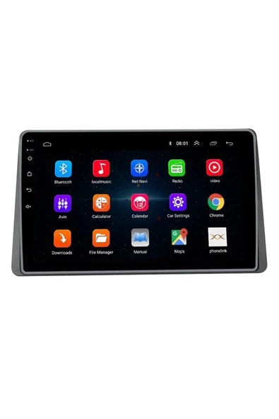 EXVOL Dacia Duster Android 2gb Ram/32gb Multimedya 2018-2024 10 Inc Hdıps Ekran Park Kamerası Hediye - 5