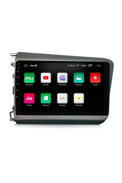 EXVOL Honda Civic Fb7 Android Multimedya Carplay 9 Inc Ips Hd Ekran 4gb/64gb Kamera Hediyeli - 3