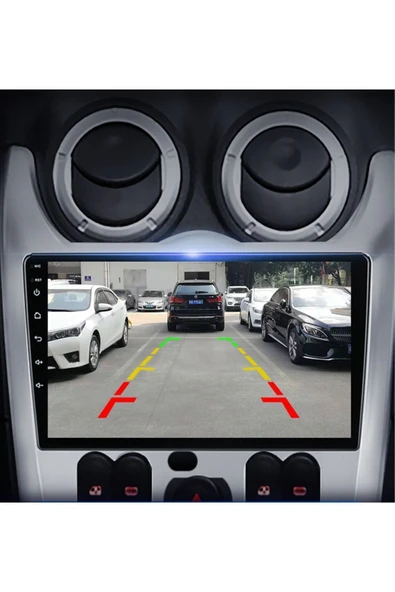 EXVOL DACİA DUSTER 2010-2013 ANDROİD MULTİMEDYA CARPLAY 9 İNC HD IPS EKRAN 2GB/32GB KAMERA HEDİYELİ - 4
