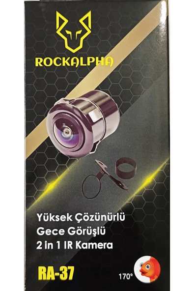 EXVOL GERİ GÖRÜŞ PARK KAMERASI 1080P AHD 170 DERECE AHD-CVBS PARK ÇİZGİ AYARLI SU GEÇİRMEZ - 7