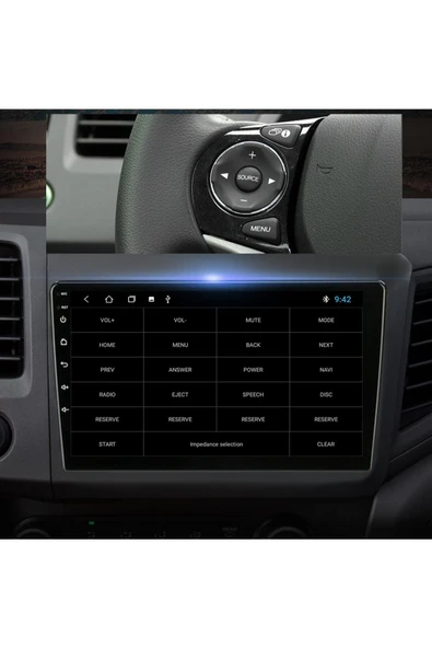 EXVOL Honda Civic Fb7 Android Multimedya Carplay 9 Inc Ips Hd Ekran 4gb/64gb Kamera Hediyeli - 8
