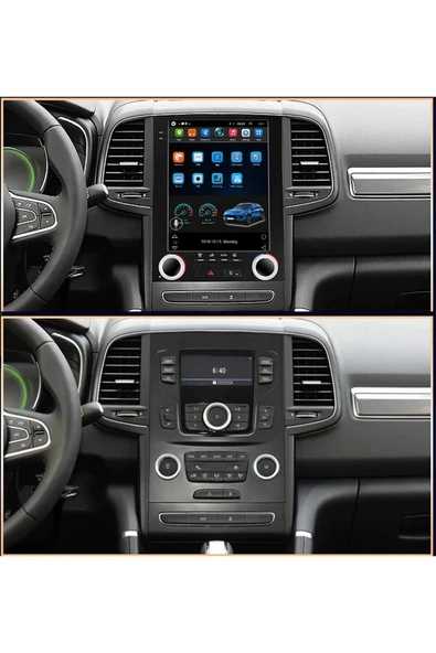 EXVOL Renault Megane 4 Tesla Ekran Carplay Android Multimedya Ips Ekran 4gb Ram 64gb Kamera Hediyeli - Resim 3