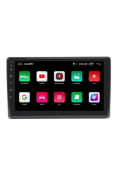 EXVOL Audi A4 Android Multimedya Carplay 9 Inc Hd Ips Ekran 4gb/64gb Kamera Hediyeli - Resim 3
