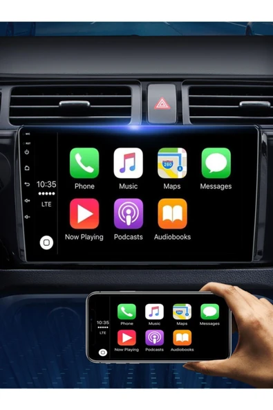 EXVOL Kia Rio 2015-2017 Android Multimedya Carplay 2gb/32gb 9 Inc Hd Ips Ekran Park Kamerası Hediyeli - Resim 3